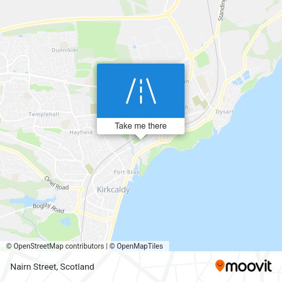Nairn Street map