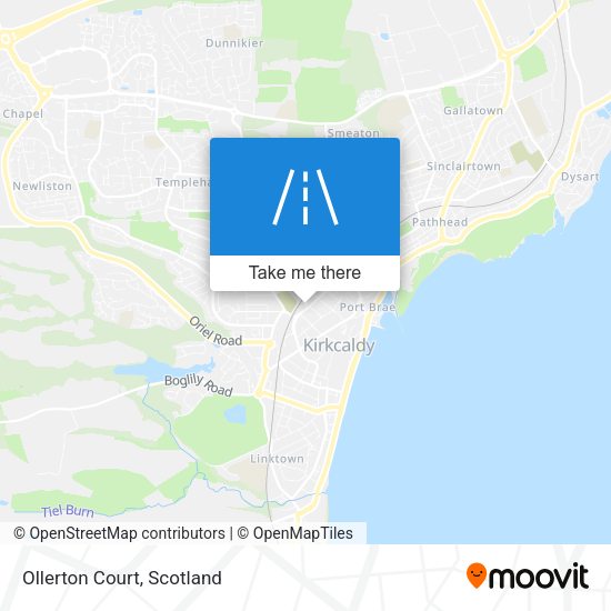 Ollerton Court map
