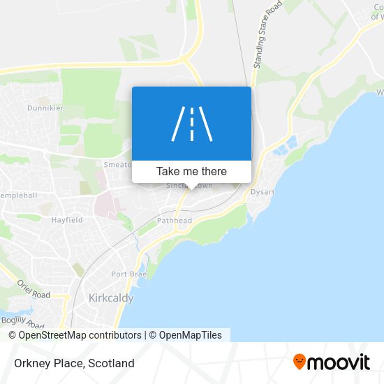 Orkney Place map