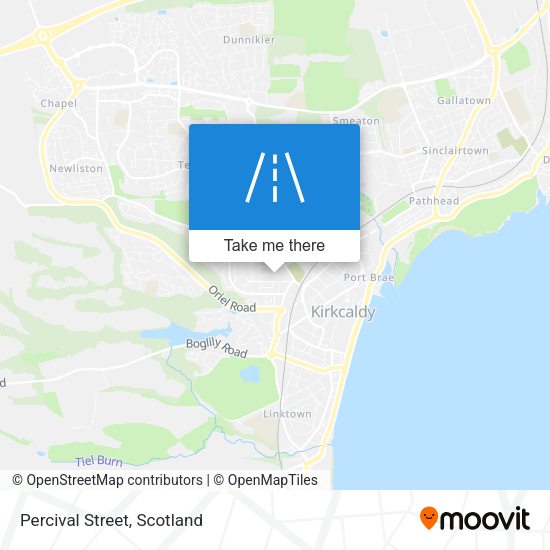 Percival Street map
