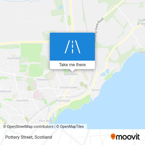 Pottery Street map