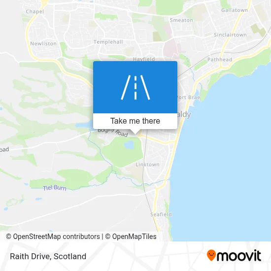 Raith Drive map
