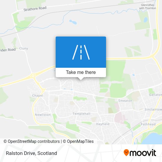 Ralston Drive map