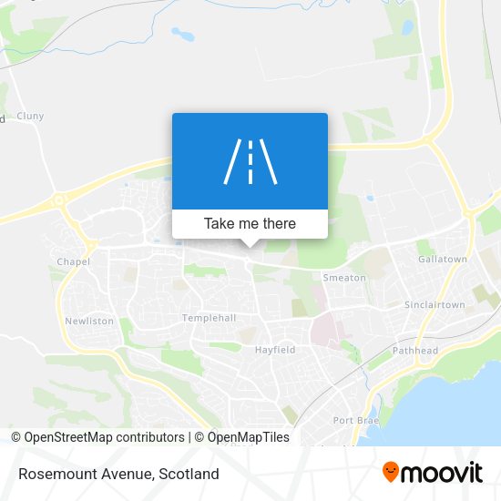 Rosemount Avenue map