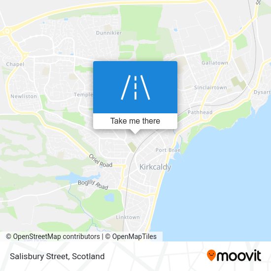 Salisbury Street map