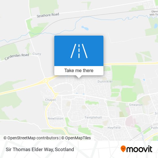 Sir Thomas Elder Way map