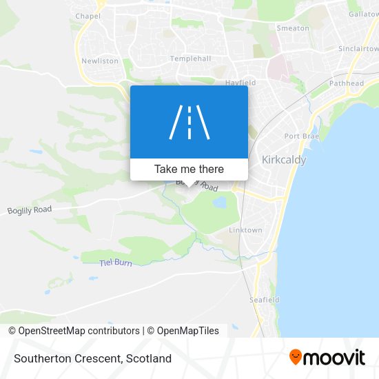 Southerton Crescent map