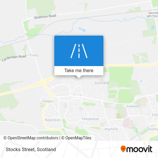 Stocks Street map