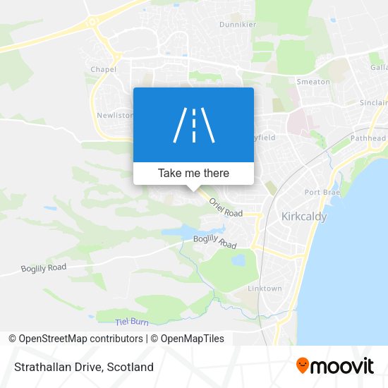 Strathallan Drive map