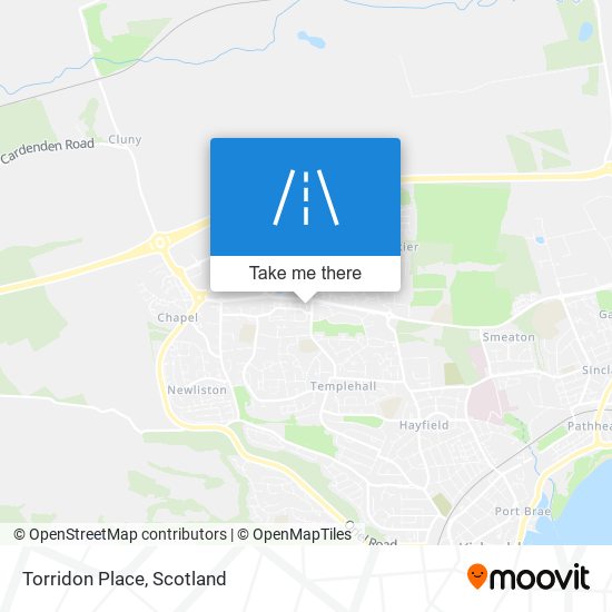 Torridon Place map