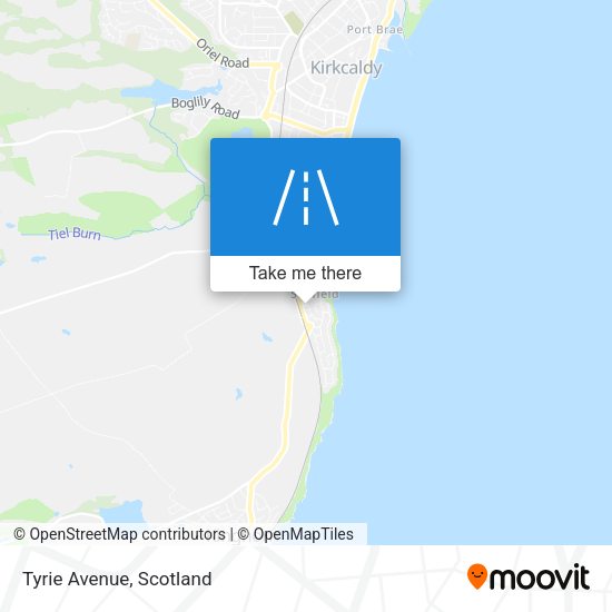 Tyrie Avenue map