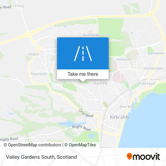 Valley Gardens South map
