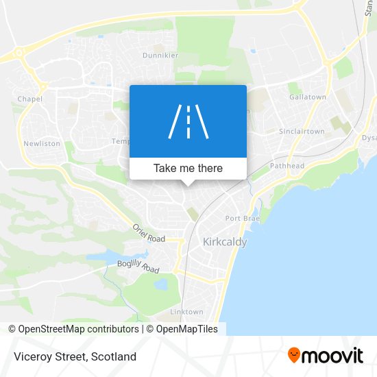 Viceroy Street map