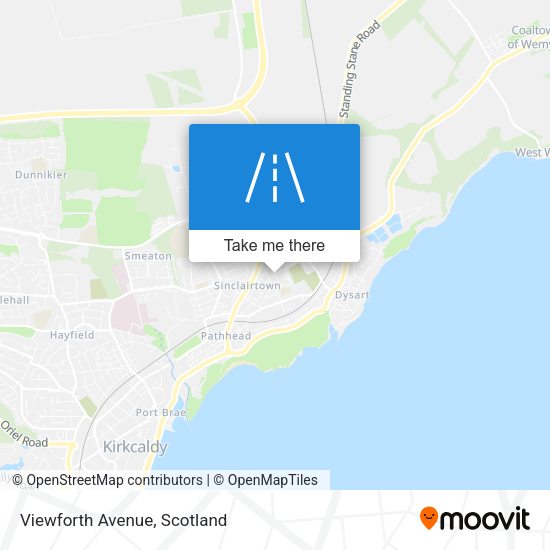Viewforth Avenue map