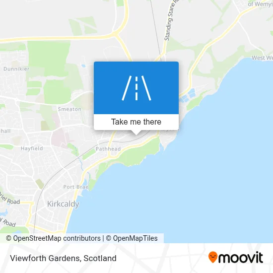 Viewforth Gardens map