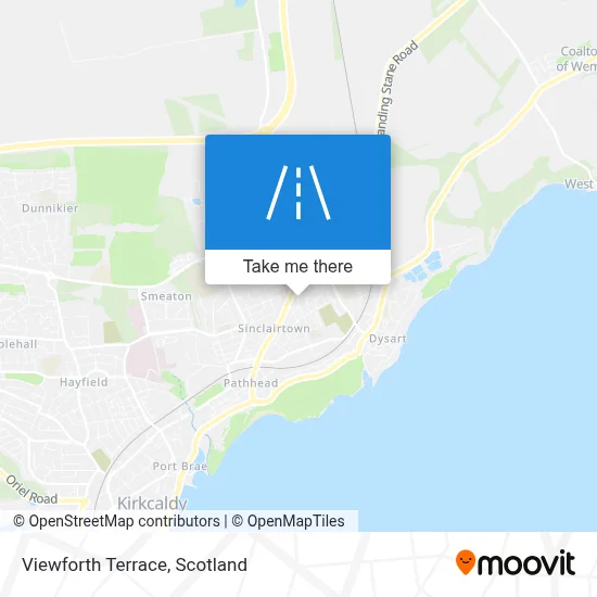 Viewforth Terrace map