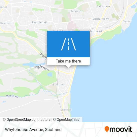 Whytehouse Avenue map