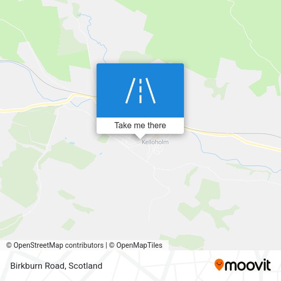 Birkburn Road map