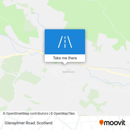 Glenaylmer Road map