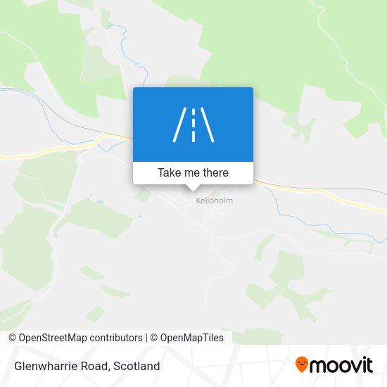 Glenwharrie Road map