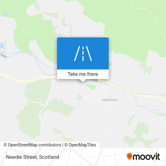 Needle Street map