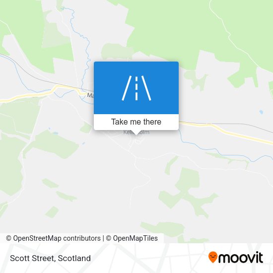 Scott Street map