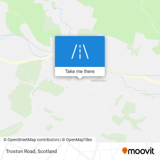 Troston Road map