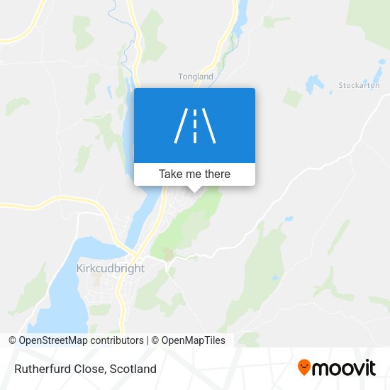 Rutherfurd Close map
