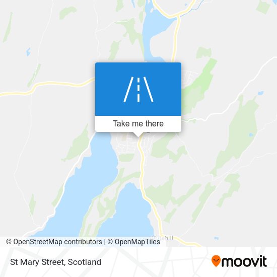 St Mary Street map