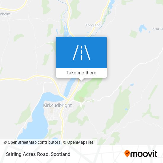 Stirling Acres Road map