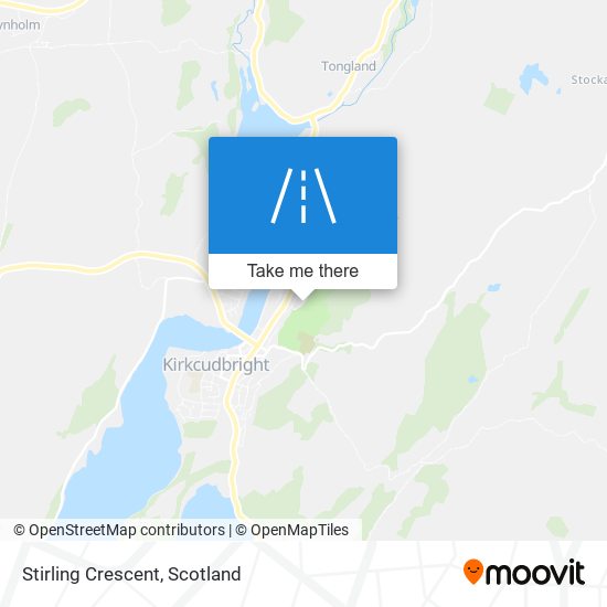 Stirling Crescent map