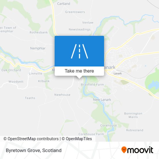 Byretown Grove map