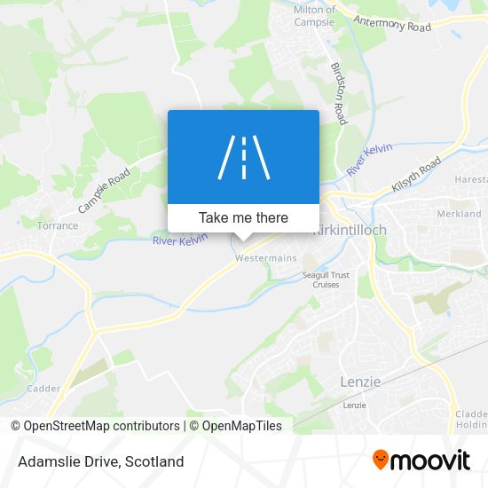 Adamslie Drive map