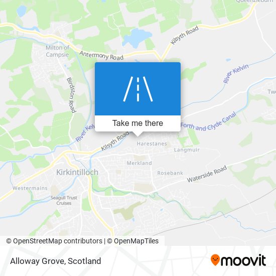 Alloway Grove map