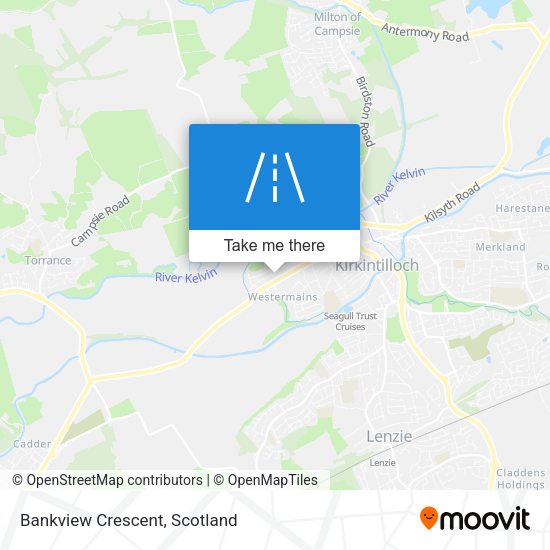 Bankview Crescent map