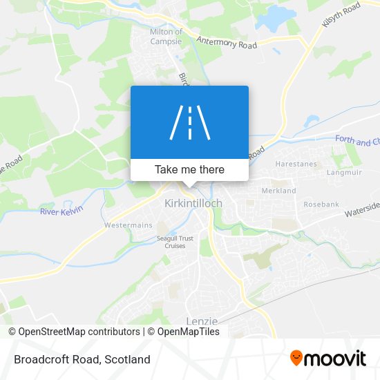 Broadcroft Road map