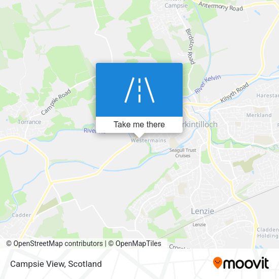 Campsie View map