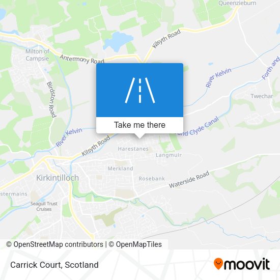 Carrick Court map