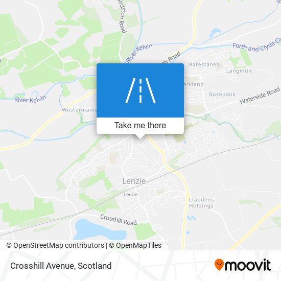 Crosshill Avenue map