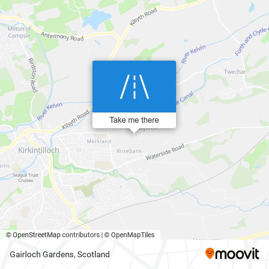 Gairloch Gardens map