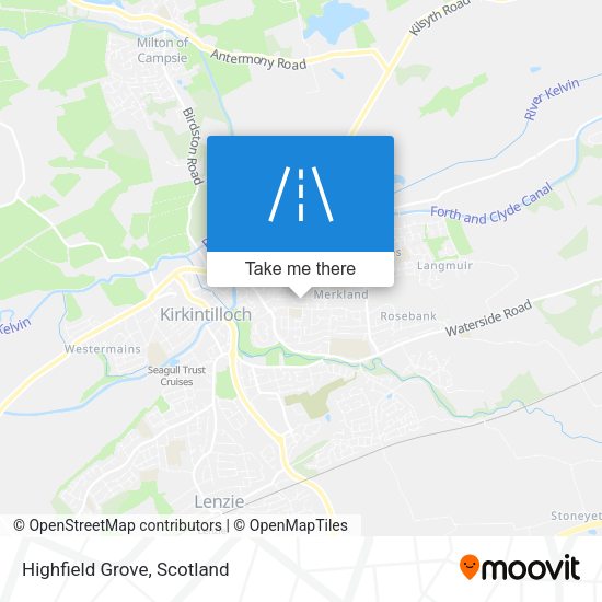Highfield Grove map
