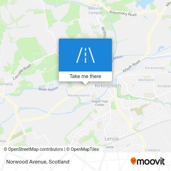 Norwood Avenue map