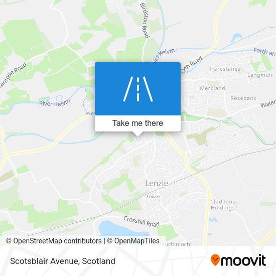 Scotsblair Avenue map