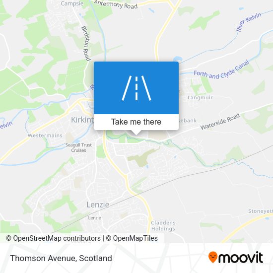 Thomson Avenue map