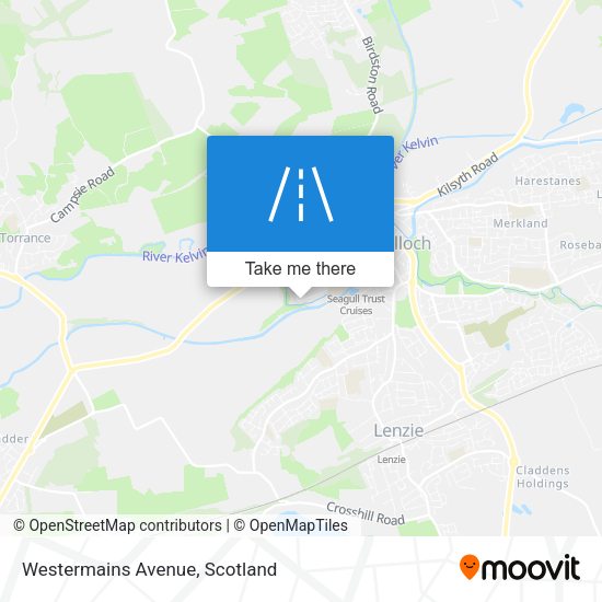 Westermains Avenue map