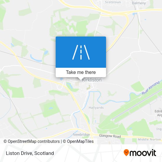 Liston Drive map