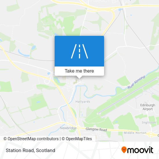 Station Road map