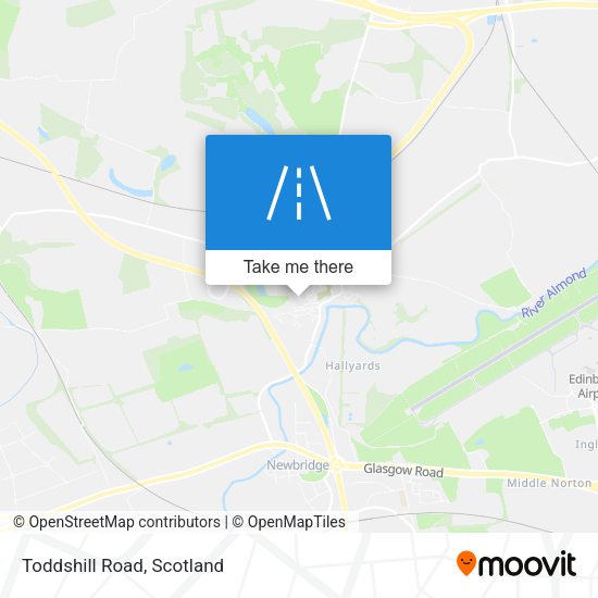 Toddshill Road map