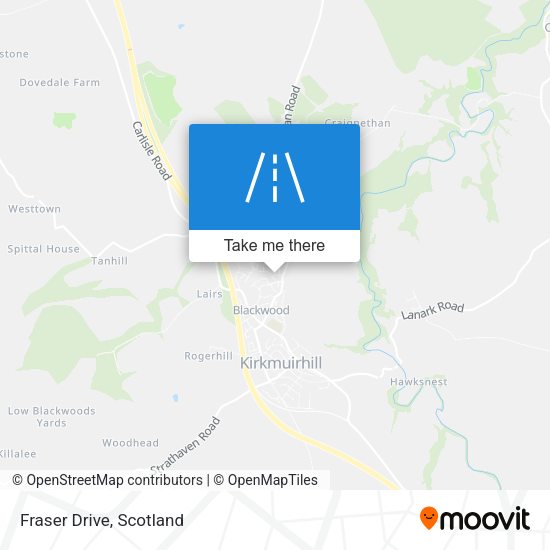 Fraser Drive map