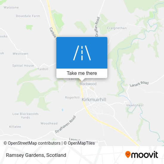 Ramsey Gardens map